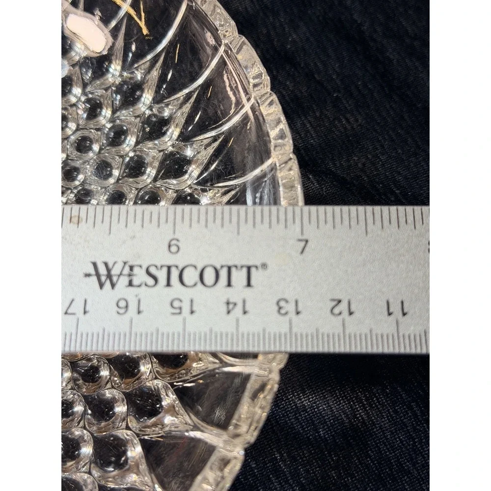 Vintage Clear Glass Hobnail 7 Inch Dish Bowl‎ Candy (2820)